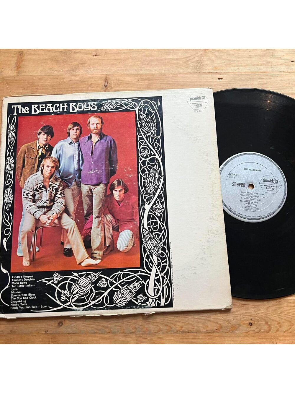 The Beach Boys - The Beach Boys 33rpm VG+ VR27